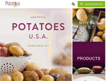 Tablet Screenshot of potatoesusa-philippines.com